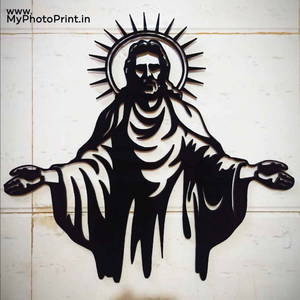 Jesus Christ Wooden Wall Decoration