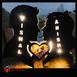 Customized Couple Heart Name Board Multi Color Led and Remote#1723