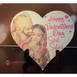 Personalized Heart Couple Happy Valentine's Day Wooden Table Top