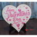 Personalized Happy Valentines Day Wooden Table Top