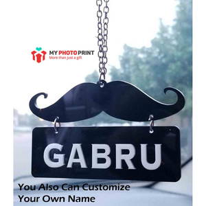 Personalized Name Car Hanging Chain