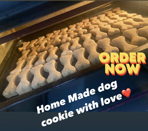 Personalized Home Made Peanut Butter & Cheese Dog Cookies/Treat With Your Dog Name On It