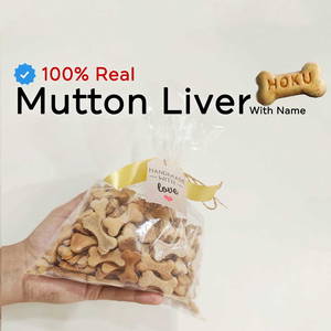 Home Made Mutton Liver Dog Cookies Treat With Your Dog Name On It 500 Grams