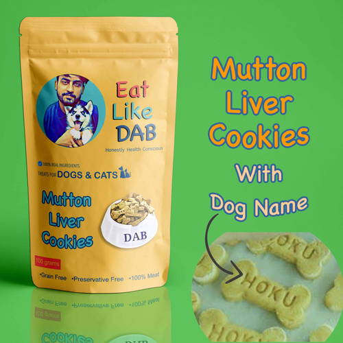 Personalized Home Made Peanut Butter & Cheese Dog Cookies/Treat With Your Dog Name On It