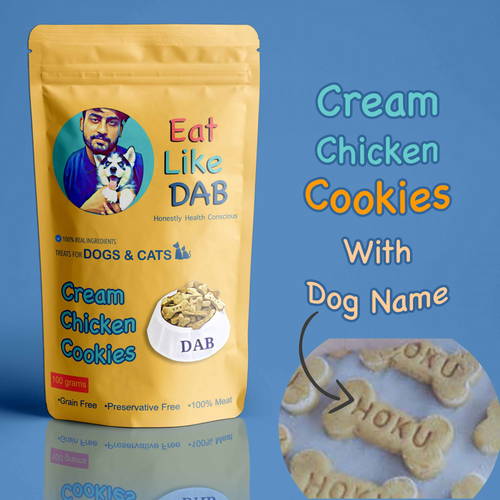 Personalized Home Made Peanut Butter & Cheese Dog Cookies/Treat With Your Dog Name On It