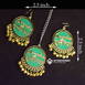 Customized Set Of Jhumka & Mangtika Jewellery