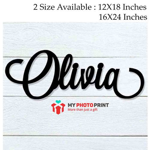 Customized Unique Name Wooden Wall Decoration