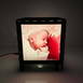 Customized Photo Velvet Shadow Box with Multicolour Electric Night Lamp