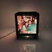 Customized Photo Velvet Shadow Box with Multicolour Electric Night Lamp