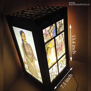 Customized Multi Photos Big Shadow Box Electric Night Lamp #215