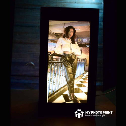 Customized Multi Photos Big Shadow Box Electric Night Lamp #215