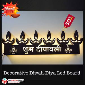 Decorative Diwali-Diya Led Board