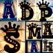 A Gift That Glows: A to Z Alphabet Wooden Name Lamp Board Gift - Customizable with Name and Special Occasion