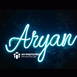 Custom Name Led Neon Sign Decorative Lights Wall Decor | Size Approx 12 Inches X 18 Inches According to Name 