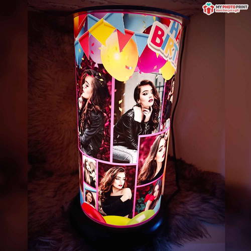 (Birthday) Rotating Lamp Customized 