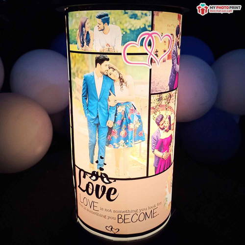 (Love) Rotating Lamp Customized