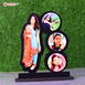 Personalized Couple Unique With 4 Photos Wooden Table Top