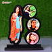 Personalized Couple Unique With 4 Photos Wooden Table Top