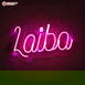 Custom Name Led Neon Sign Decorative Lights Wall Decor | Size Approx 12 Inches X 18 Inches According to Name 