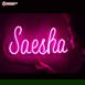 Custom Name Led Neon Sign Decorative Lights Wall Decor | Size Approx 12 Inches X 18 Inches According to Name 