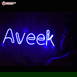 Custom Name Led Neon Sign Decorative Lights Wall Decor | Size Approx 12 Inches X 18 Inches According to Name 