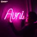 Custom Name Led Neon Sign Decorative Lights Wall Decor | Size Approx 12 Inches X 18 Inches According to Name 