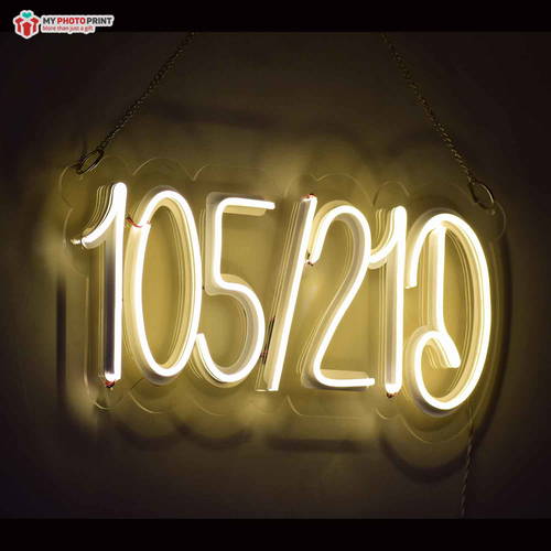 Custom Name Led Neon Sign Decorative Lights Wall Decor | Size Approx 12 Inches X 18 Inches According to Name 