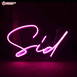 Custom Name Led Neon Sign Decorative Lights Wall Decor | Size Approx 12 Inches X 18 Inches According to Name 