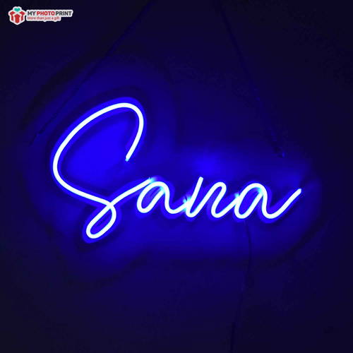 Custom Name Led Neon Sign Decorative Lights Wall Decor | Size Approx 12 Inches X 18 Inches According to Name 