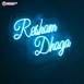 Custom Name Led Neon Sign Decorative Lights Wall Decor | Size Approx 12 Inches X 18 Inches According to Name 