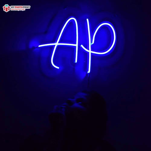 Customized Neon Alphabetic Initial Led Neon Sign Decorative Lights Wall Decor