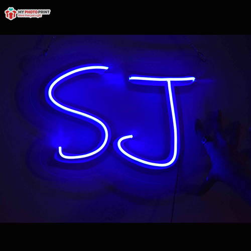 Customized Neon Alphabetic Initial Led Neon Sign Decorative Lights Wall Decor