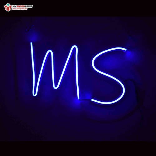 Customized Neon Alphabetic Initial Led Neon Sign Decorative Lights Wall Decor