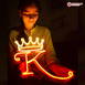 Custom Alphabetic Crown Led Neon Sign Decorative Lights Wall Decor 