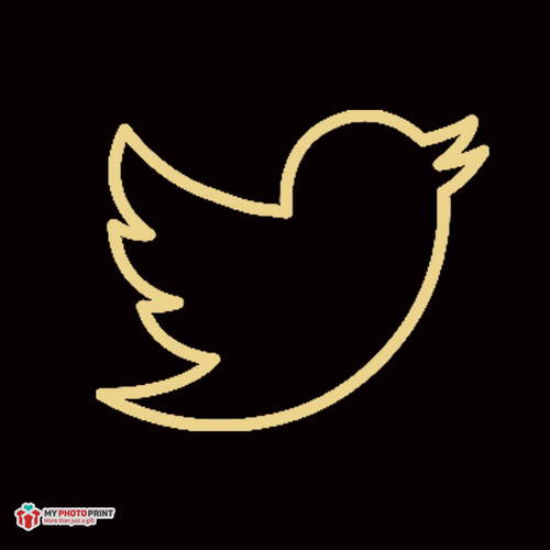 Neon Twitter Logo Led Neon Sign Decorative Lights Wall Decor