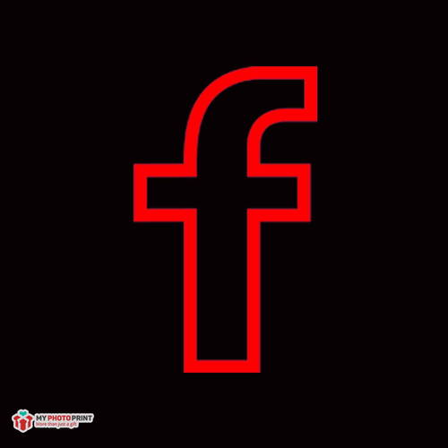 Neon Facebook Logo Led Neon Sign Decorative Lights Wall Decor