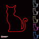 Neon Cat Led Neon Sign Decorative Lights Wall Decor