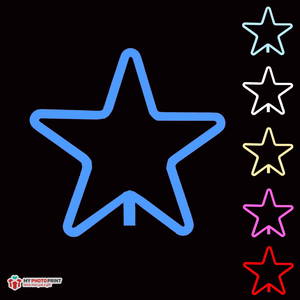 Neon Star Led Neon Sign Decorative Lights Wall Decor