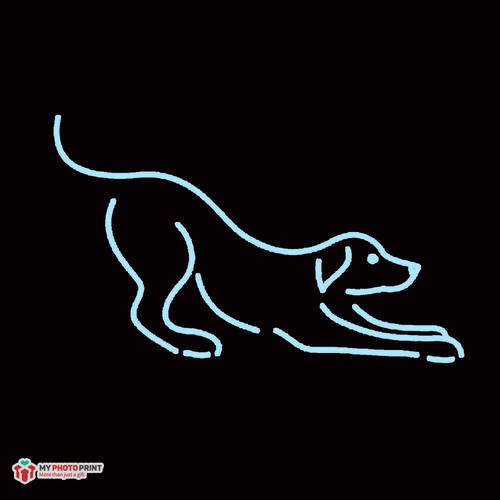 Neon Dog Led Neon Sign Decorative Lights Wall Decor