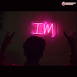 Neon I M Led Neon Sign Decorative Lights Wall Decor