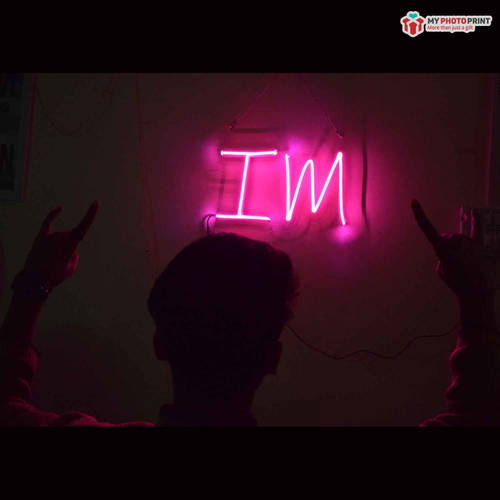 Neon I M Led Neon Sign Decorative Lights Wall Decor