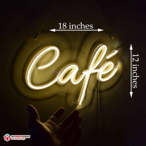 Neon Cafe Led Neon Sign Decorative Lights Wall Decor