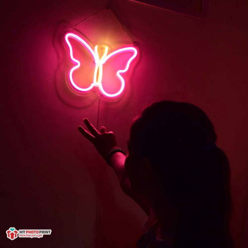 Neon Unique Butterfly Led Neon Sign Decorative Lights Wall Decor