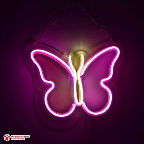 Neon Unique Butterfly Led Neon Sign Decorative Lights Wall Decor