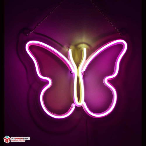 Neon Unique Butterfly Led Neon Sign Decorative Lights Wall Decor