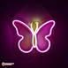 Neon Unique Butterfly Led Neon Sign Decorative Lights Wall Decor