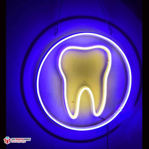 Neon Tooth Led Neon Sign Decorative Lights Wall Decor