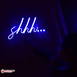 Neon Shhh... Led Neon Sign Decorative Lights Wall Decor