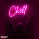 Neon Chill Led Neon Sign Decorative Lights Wall Decor