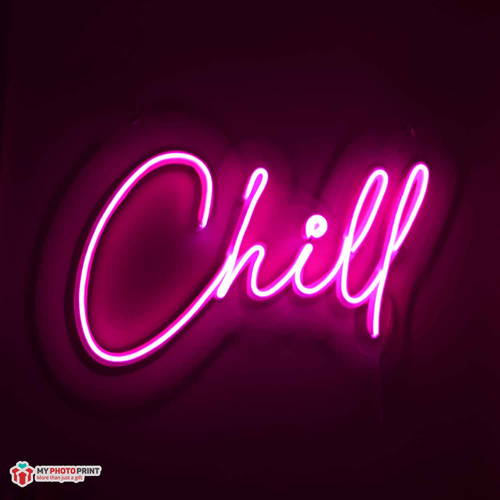 Neon Chill Led Neon Sign Decorative Lights Wall Decor